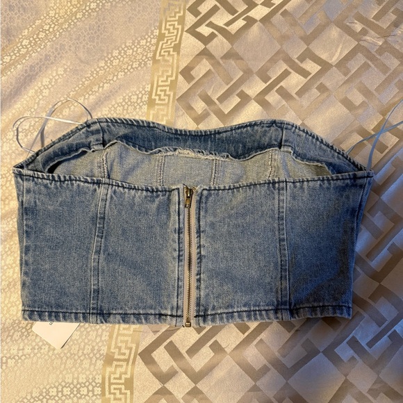 Windsor Light Blue Denim Top - Picture 3 of 3